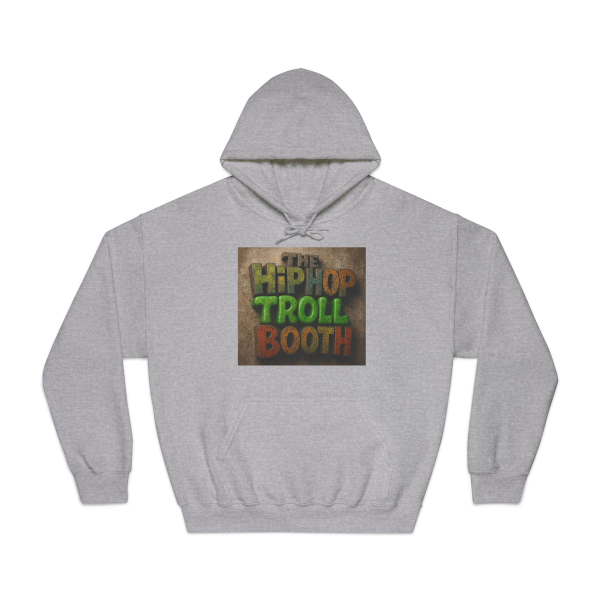 Hip Hop Troll Booth Hoodie, Unisex Streetwear Sweatshirt, Casual Music Lovers Gift, Fun Graphic Hoodie, Festival Outfit, Unique Music [...]