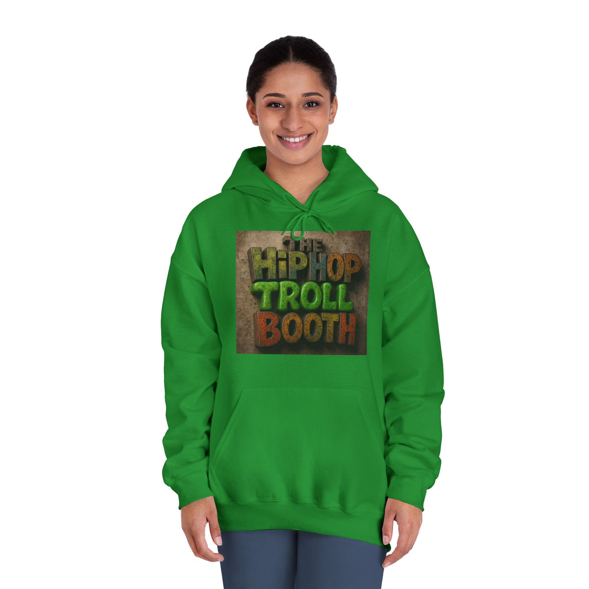 Hip Hop Troll Booth Hoodie, Unisex Streetwear Sweatshirt, Casual Music Lovers Gift, Fun Graphic Hoodie, Festival Outfit, Unique Music [...]
