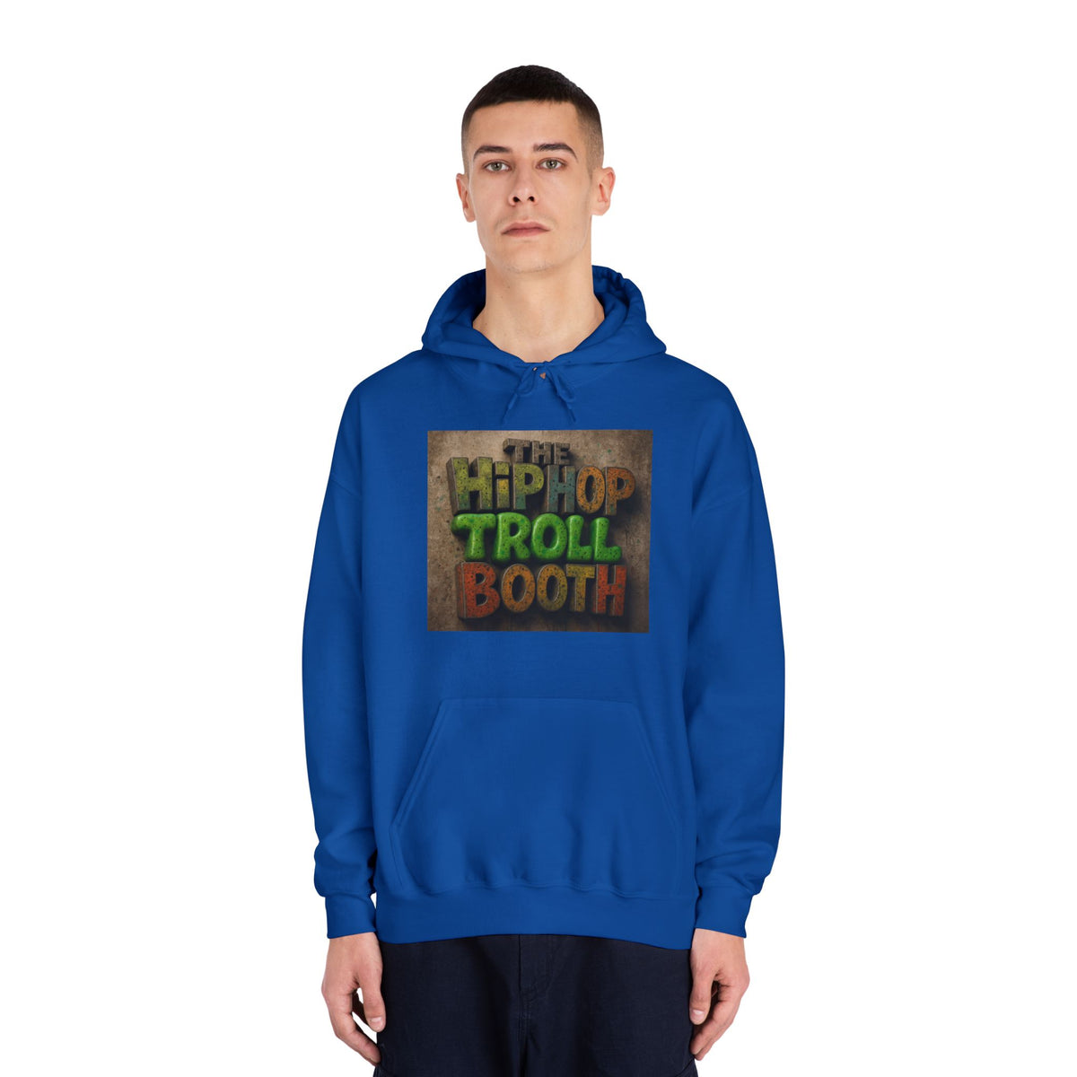 Hip Hop Troll Booth Hoodie, Unisex Streetwear Sweatshirt, Casual Music Lovers Gift, Fun Graphic Hoodie, Festival Outfit, Unique Music [...]