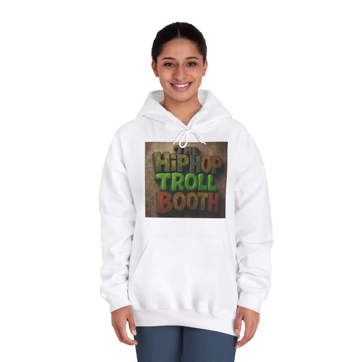 Hip Hop Troll Booth Hoodie, Unisex Streetwear Sweatshirt, Casual Music Lovers Gift, Fun Graphic Hoodie, Festival Outfit, Unique Music [...]