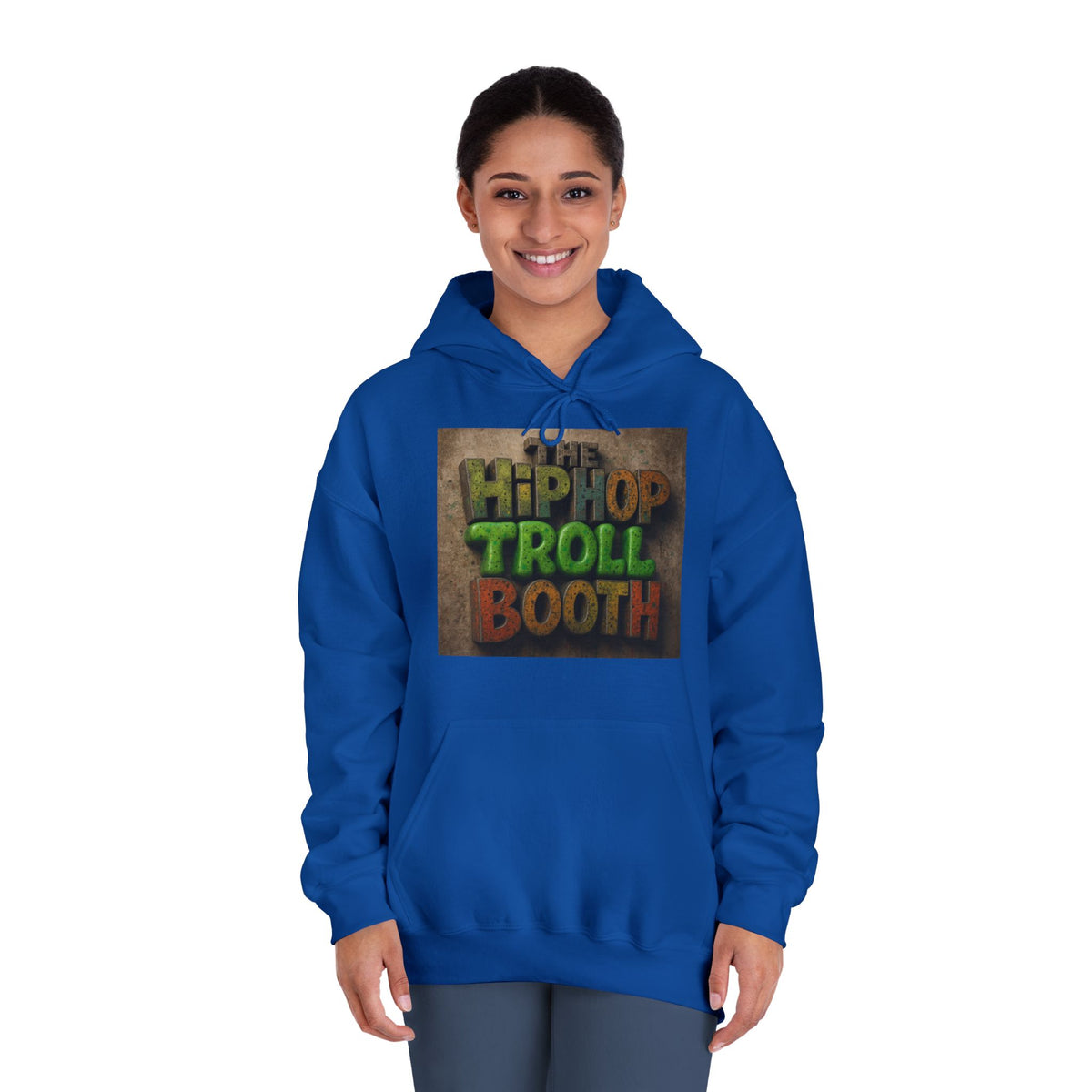 Hip Hop Troll Booth Hoodie, Unisex Streetwear Sweatshirt, Casual Music Lovers Gift, Fun Graphic Hoodie, Festival Outfit, Unique Music [...]