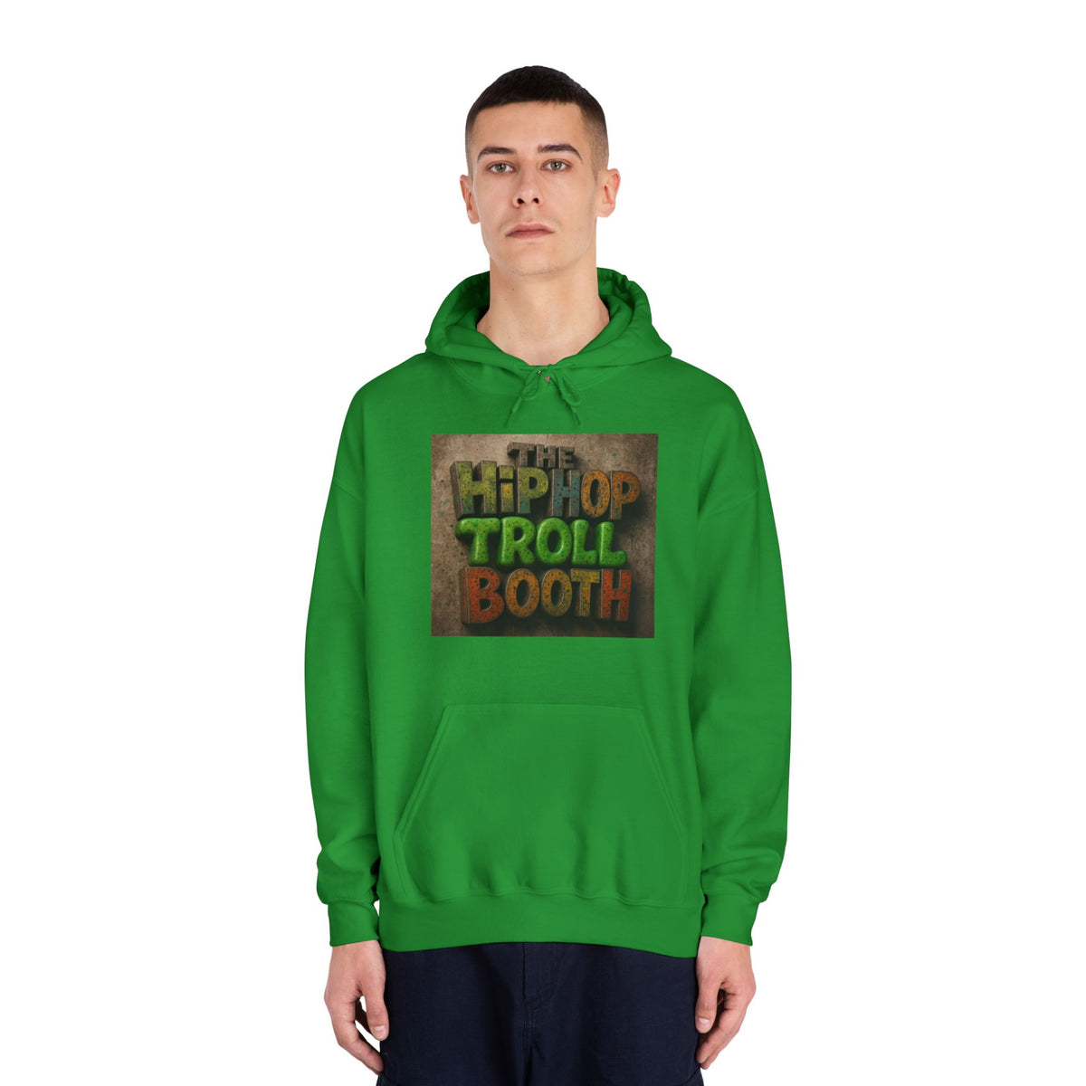 Hip Hop Troll Booth Hoodie, Unisex Streetwear Sweatshirt, Casual Music Lovers Gift, Fun Graphic Hoodie, Festival Outfit, Unique Music [...]