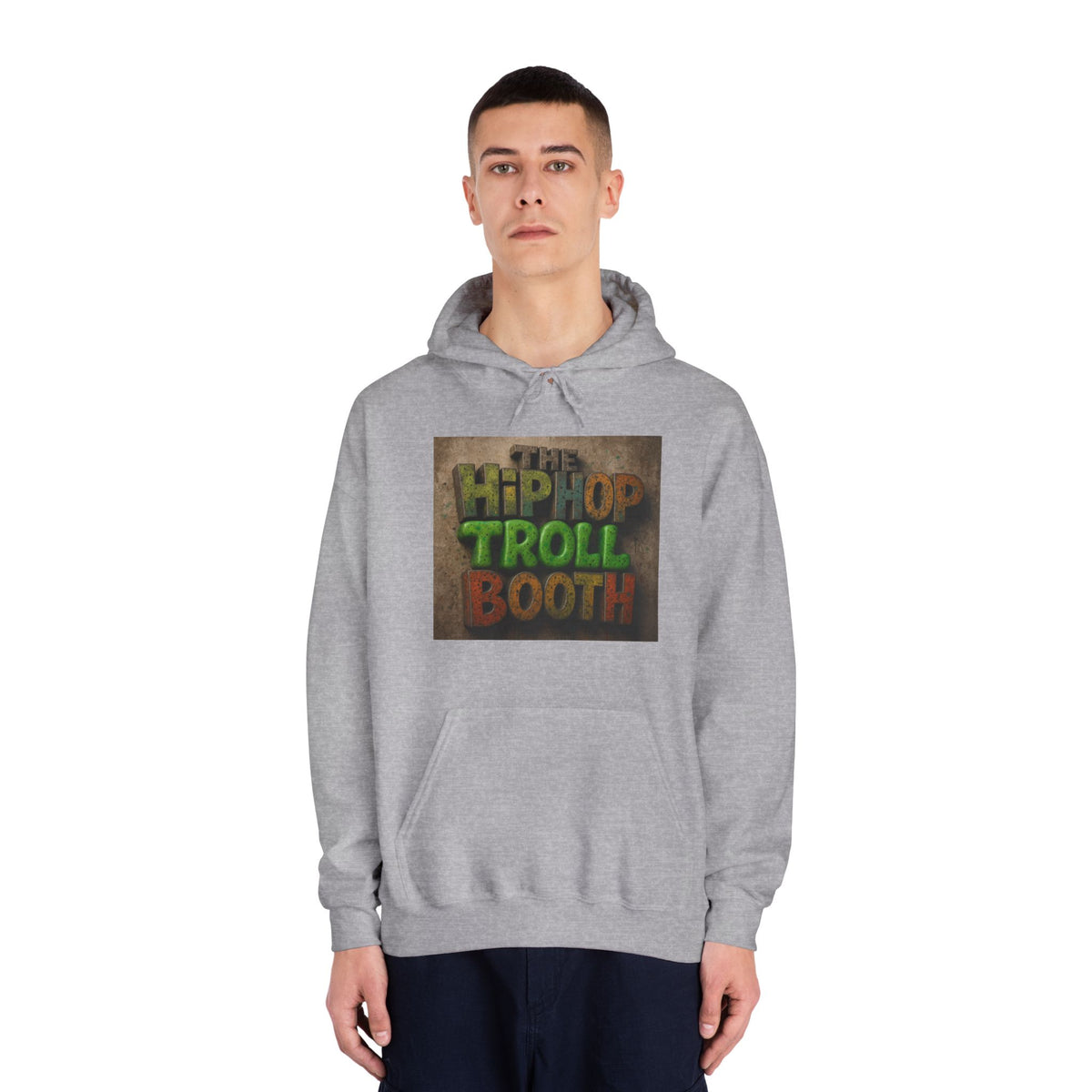 Hip Hop Troll Booth Hoodie, Unisex Streetwear Sweatshirt, Casual Music Lovers Gift, Fun Graphic Hoodie, Festival Outfit, Unique Music [...]