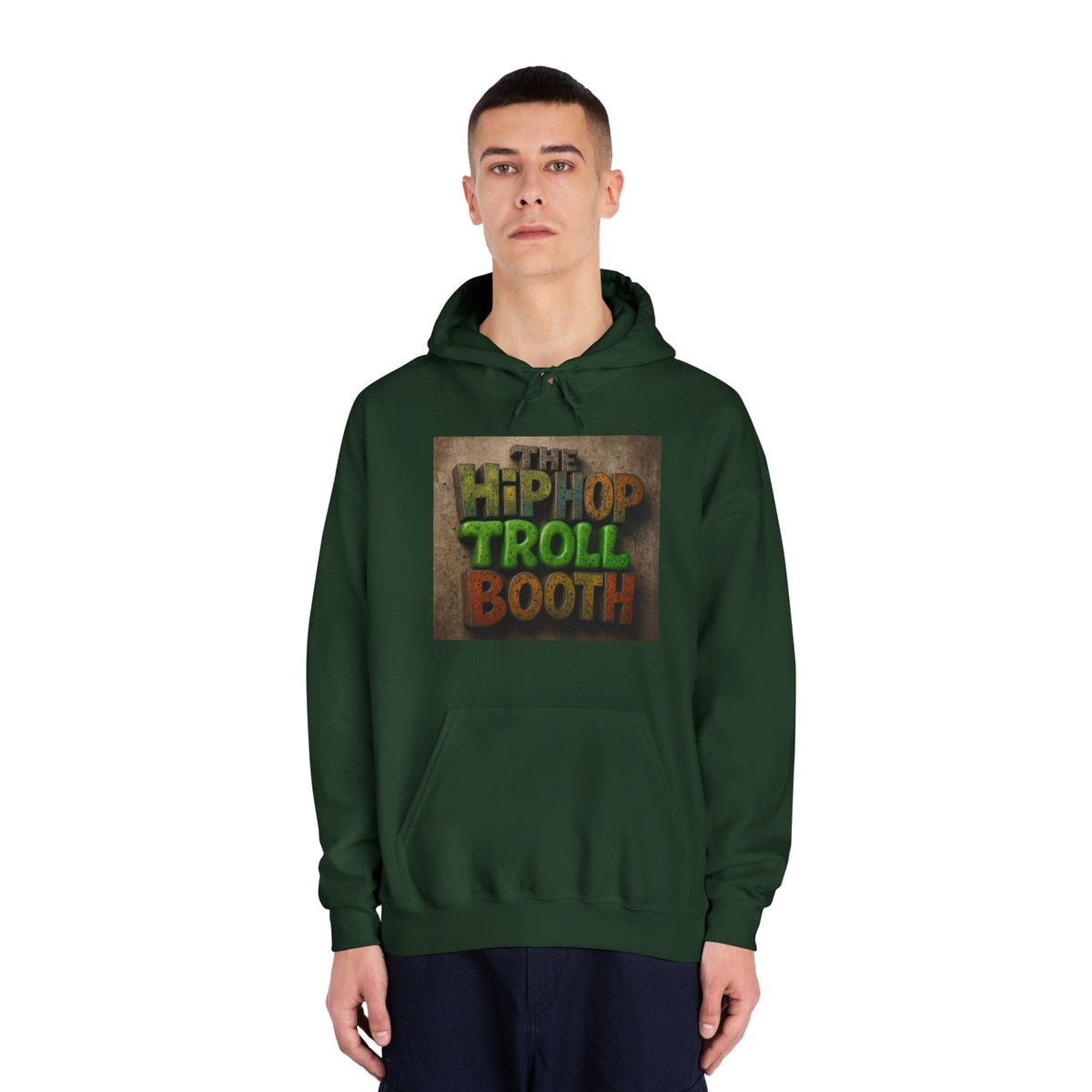 Hip Hop Troll Booth Hoodie, Unisex Streetwear Sweatshirt, Casual Music Lovers Gift, Fun Graphic Hoodie, Festival Outfit, Unique Music [...]