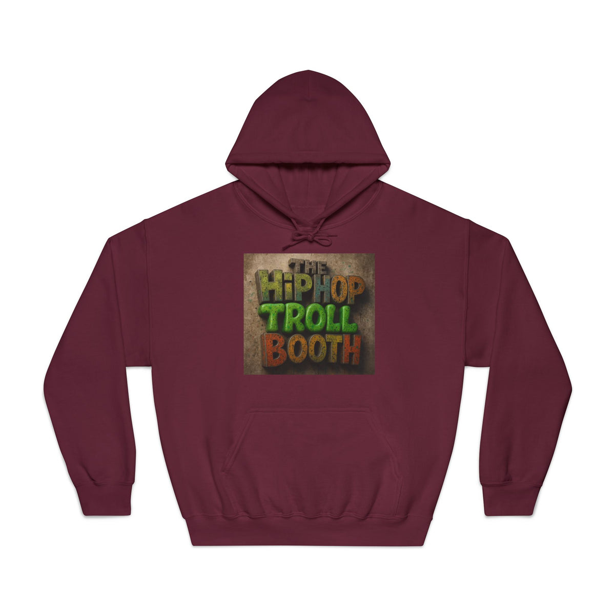 Hip Hop Troll Booth Hoodie, Unisex Streetwear Sweatshirt, Casual Music Lovers Gift, Fun Graphic Hoodie, Festival Outfit, Unique Music [...]